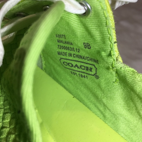 🆕Coach Malania Canvas Boat Shoe - Picture 7 of 8